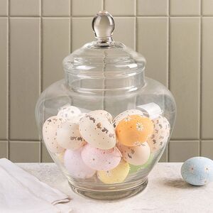 Конфетница с крышкой Preston 31 см, стекло