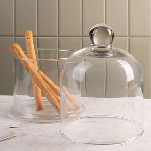 Конфетница с крышкой Лейтон 18 см, стекло Koopman (Купман) фото 2