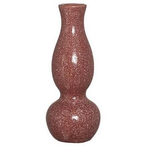 Керамическая ваза Лоренсо 15 см марсала Ideas4Seasons (Идеас Фор Сезонс) фото 3