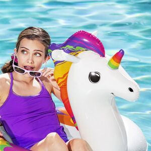 Надувной круг Единорог 119*91 см Bestway фото 4