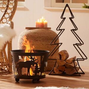 Чаша для костра Лесной Огонек 45 см, металл Kaemingk фото 7