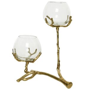 Декоративный подсвечник Arbol Dorado 28 см (Kaemingk, Нидерланды). Артикул: 380644