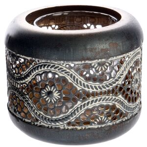 Металлический подсвечник Марракеш 8 см (Kaemingk, Нидерланды). Артикул: 388249-1