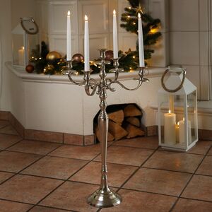 Канделябр на 5 свечей Chateau de Suscinio 80 см (Kaemingk, Нидерланды). Артикул: 391416