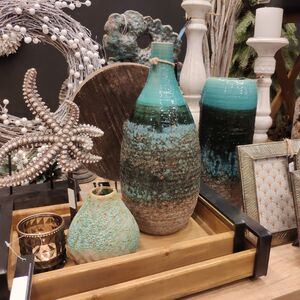 Керамическая ваза Аврора 35 см Hogewoning фото 3