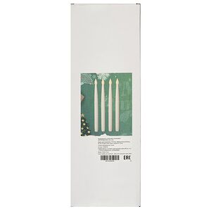 Столовые светодиодные свечи Вечер в Брюсселе 28 см, 4 шт, с пультом управления, на батарейках, IP20 Winter Deco фото 8