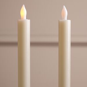 Столовые светодиодные свечи Эллингем 25 см кремовые, 4 шт, на батарейках, IP20 Winter Deco фото 6