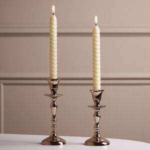 Светодиодные витые свечи Homely Light 25 см, 2 шт, на батарейках, IP20 Winter Deco фото 5