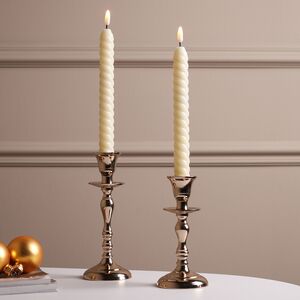 Светодиодные витые свечи Homely Light 25 см, 2 шт, на батарейках, IP20 Winter Deco фото 2