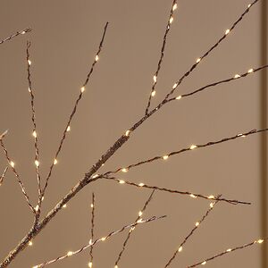 Светодиодное дерево Cunnington 180 см, 600 теплых белых микро LED ламп, IP44 Winter Deco фото 6