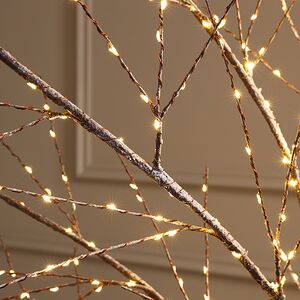 Светодиодное дерево Cunnington 180 см, 600 теплых белых микро LED ламп, IP44 Winter Deco фото 4