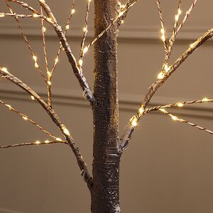 Светодиодное дерево Cunnington 180 см, 600 теплых белых микро LED ламп, IP44 Winter Deco фото 5