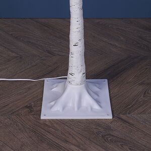 Светодиодное дерево Березка Balbeggi заснеженное 120 см, 300 холодных белых LED ламп, IP44 Winter Deco фото 6