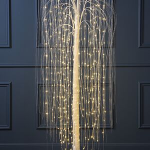 Светодиодное дерево Ива Barnsley 180 см, 432 теплых белых LED ламп, IP44 Winter Deco фото 6