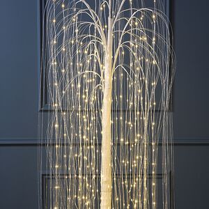 Светодиодное дерево Ива Barnsley 180 см, 432 теплых белых LED ламп, IP44 Winter Deco фото 2