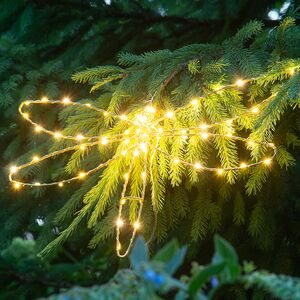 Плоское светодиодное украшение Стрекоза 50 см, 70 теплых белых LED ламп, IP44