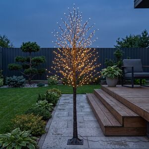 Светодиодное дерево Уиллитон 180 см, 576 теплых белых LED ламп, IP44