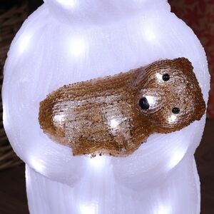 Светодиодная фигура Медведь с Малышом 45 см, 50 холодных белых LED ламп, IP44 Winter Deco фото 4