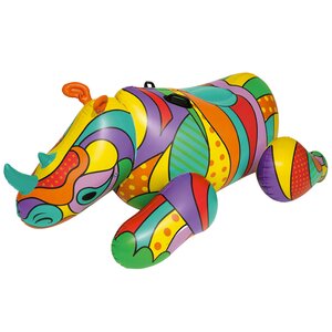 Надувная игрушка для плавания Носорог Рино - Поп-Арт 201*102 см Bestway фото 2