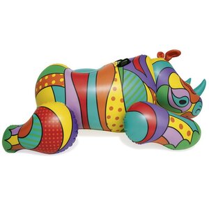 Надувная игрушка для плавания Носорог Рино - Поп-Арт 201*102 см Bestway фото 5
