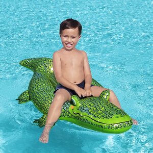 Надувная игрушка для плавания Buddy Croco 152*71 см Bestway фото 3