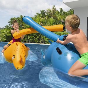 Надувная игра для бассейна Rhino Rumble 153*77 см, 4 предмета Bestway фото 3