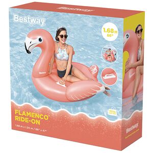 Надувная игрушка для плавания Фламинго 168*120 см Bestway (Бествей) фото 8