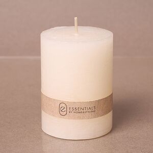 Декоративная свеча Рикардо 8*6 см белая Koopman фото 1