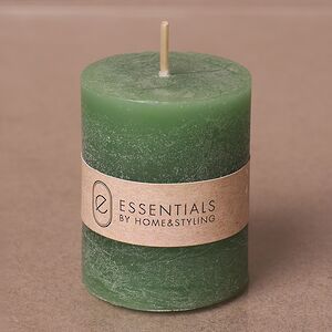 Декоративная свеча Рикардо 5*4 см зеленая Koopman фото 1