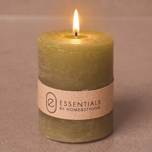 Декоративная свеча Рикардо 5*4 см оливковая
