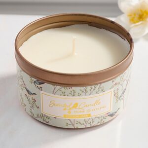 Ароматическая свеча Daphne - Cotton Linen 8*5 см Koopman фото 3