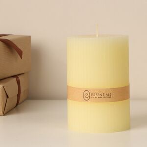 Декоративная свеча Эстри 10*7 см ванильная (Koopman, Нидерланды). Артикул: 420901570