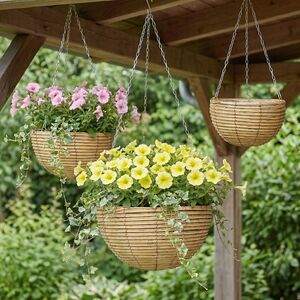 Набор подвесных кашпо Джули 20-30 см, 3 шт