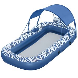 Надувной матрас для плавания Shaded Lounge 198*112 см с навесом и сетчатым дном Bestway (Бествей) фото 7