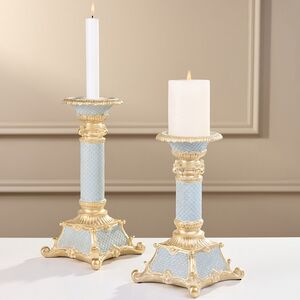 Декоративный подсвечник Portacandela Rococo 23 см (EDG, Италия). Артикул: 4400054A881