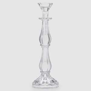 Декоративный подсвечник-канделябр на 1 свечу Cristallerie 31 см