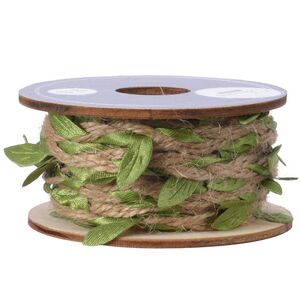 Декоративная лента Ветвь оливы, 310 см (Kaemingk, Нидерланды). Артикул: 440200-1