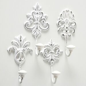 Настенный крючок для одежды Банкетте 16*8 см, 4 шт (Boltze, Германия). Артикул: 4429000-набор