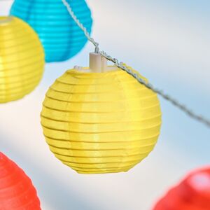 Садовая гирлянда на солнечной батарее Китайские фонарики 2.7 м, 10 белых LED ламп, прозрачный провод, IP44 Star Trading (Стар Трэйдинг) фото 4
