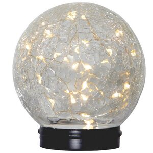 Садовый светильник-шар на солнечной батарее Solar Sphere 13*12 см теплый белый, IP44 Star Trading фото 2