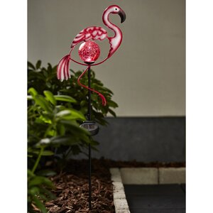 Садовый светильник Solar Фламинго на солнечной батарее 80 см, IP44 Star Trading фото 4