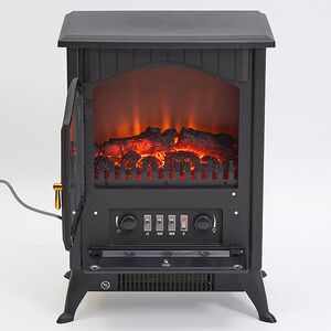 Декоративный камин с обогревом Garette 54*42 см, диммер Kaemingk фото 4