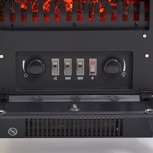 Декоративный камин с обогревом Garette 54*42 см, диммер Kaemingk фото 13