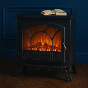 Декоративный камин с обогревом Hampton 67*64 см, диммер Kaemingk фото 1