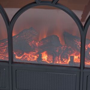 Декоративный камин с обогревом Хэмптон 67*64 см, диммер Kaemingk фото 11