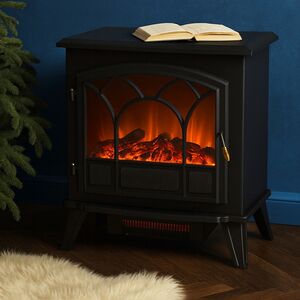 Декоративный камин с обогревом Hampton 67*64 см, диммер Kaemingk фото 2