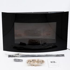 Настенный камин с обогревом Флемингтон 89*56 см, пульт управления, диммер Kaemingk фото 15