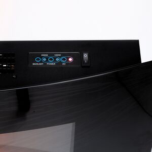 Настенный камин с обогревом Флемингтон 89*56 см, пульт управления, диммер Kaemingk фото 12