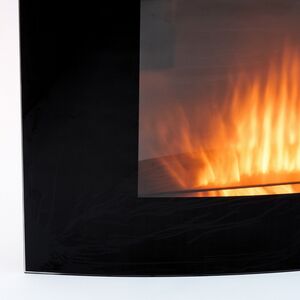 Настенный камин с обогревом Флемингтон 89*56 см, пульт управления, диммер Kaemingk фото 13