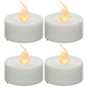 Чайная светодиодная свеча Меган 4 см, 4 шт, на батарейках Kaemingk фото 3